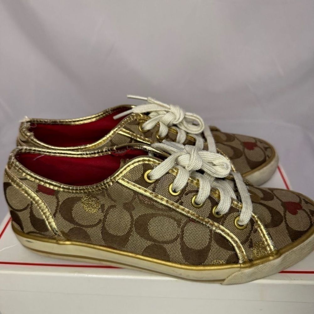 Coach Dee Secret Admirer Sneakers size 7.5M - Picture 3 of 7